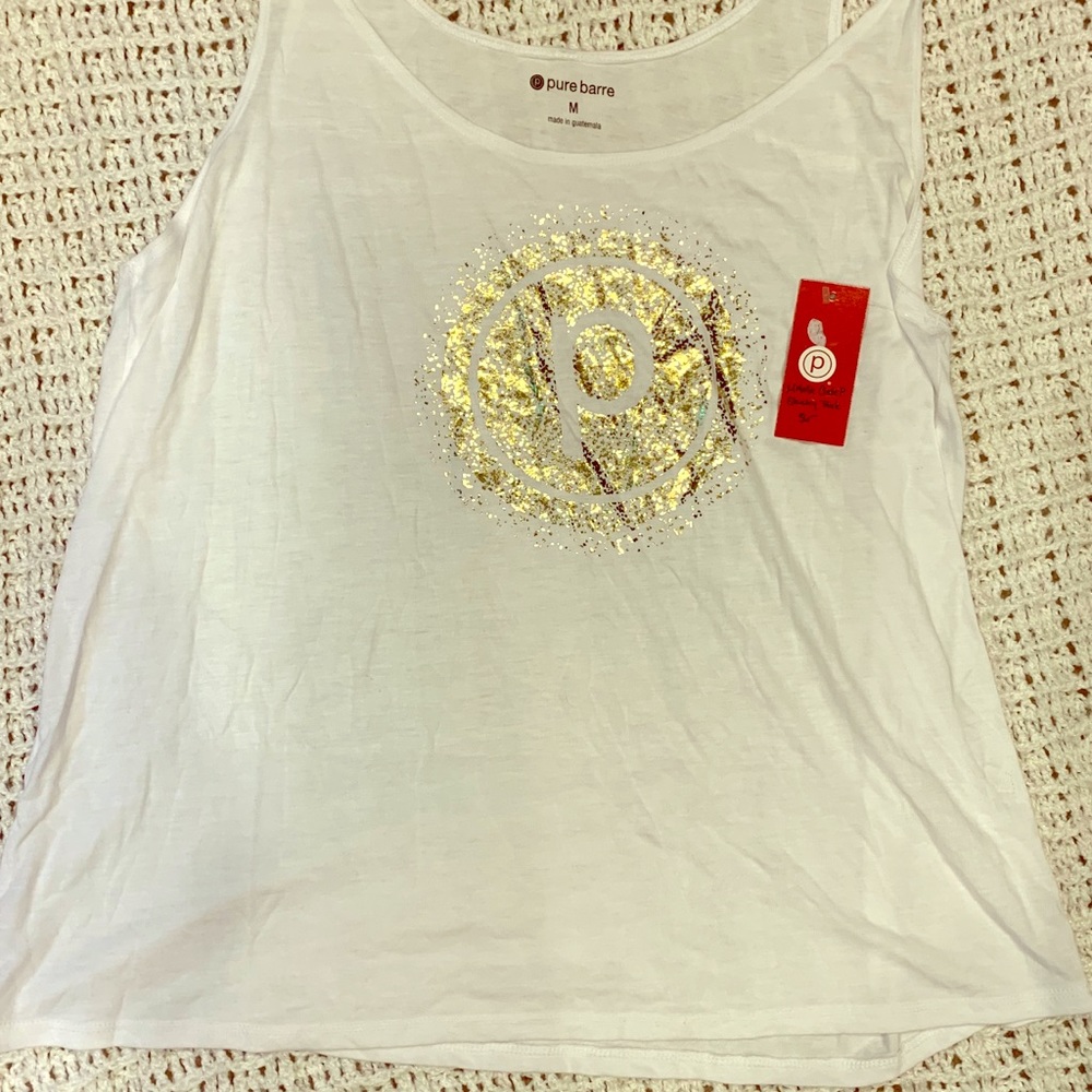 Pure Barre slouch tank top